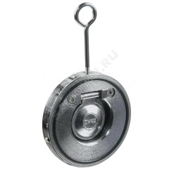 Клапан обратный сталь 1/створ CB5440 Ду 150 Ру16 Тмакс=110 оС межфл оцинкован тарелка сталь Tecofi CB5440-0150