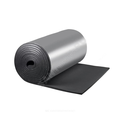Рулон вспененный каучук ST 32/1,0-6 Тмакс=110°C черный с покрытием IC CLAD SR K-flex 80032210103CS