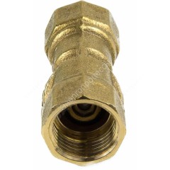 Фильтр магнитный сетчатый Y-образный латунь Ду 20 Ру20 3/4" ВР 4006 с отверстием под пломб Aquasfera 4006-02
