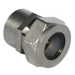 Муфта латунь никель 20Aх3/4" обжим/ВР STAHLMANN SSFL2003/4NEF