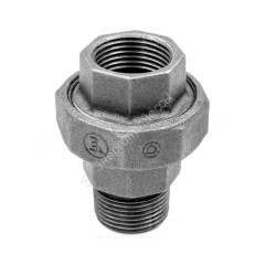 Соединитель прямой американка чугун Ду 15 (1/2") ВР/НР конусный Fittex PLUS