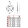 Клапан обратный сталь 1/створ CB5440 Ду 300 Ру16 Тмакс=110 оС межфл оцинкован тарелка сталь Tecofi CB5440-0300