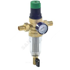 Фильтр сетчатый T-образный латунь Ду 15 Ру16 G1/2" НР Benarmo
