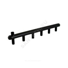 Коллектор сталь Ду 40 1/2" НР на 8 вых 1/2" НР м/о 100мм Элит-Металл 3017-ст