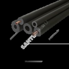 Трубка вспененный полиэтилен BLACK STAR 6/6 L=2м Тмакс=95°C черный Energoflex EFXT006062BS