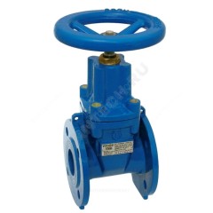Задвижка чугун VOC4241C аналог МЗВ обрезиненный клин EPDM Ду 350 Ру10/16 Тмакс=110C фл Tecofi VOC4241C-00EP0350