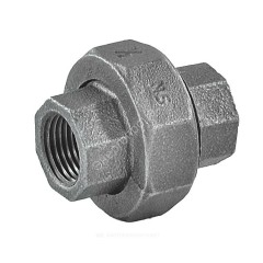 Соединитель прямой американка чугун Ду 15 (1/2") ВР/ВР Fittex PLUS